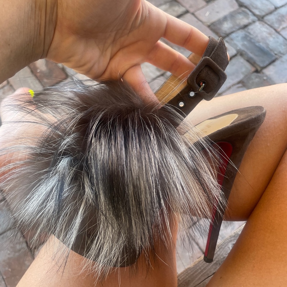 Real rabbit louboutin heels